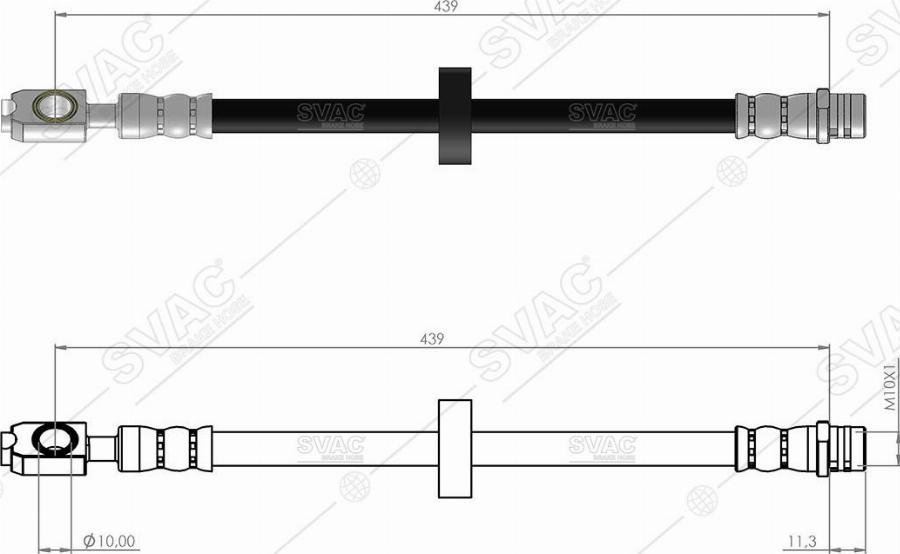 MOBILVERDE 50304272 - Flexible de frein cwaw.fr