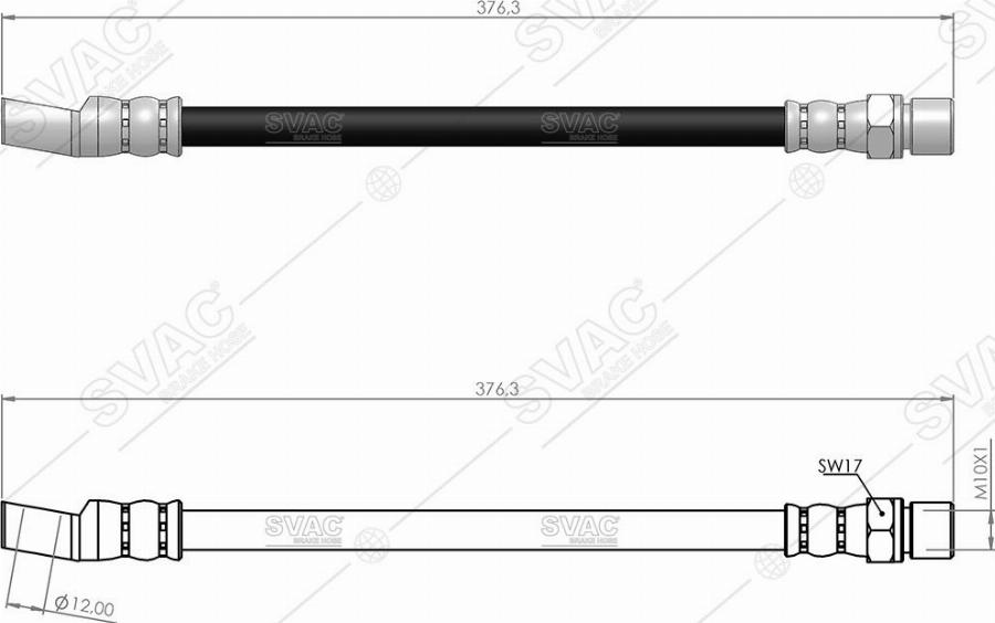 MOBILVERDE 50304740 - Flexible de frein cwaw.fr