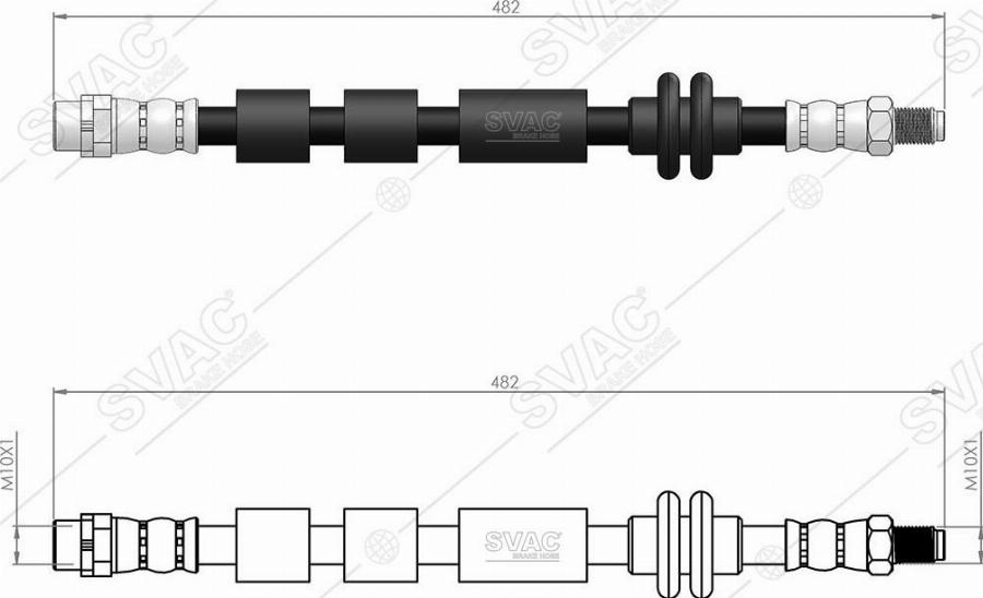 MOBILVERDE 50304706 - Flexible de frein cwaw.fr