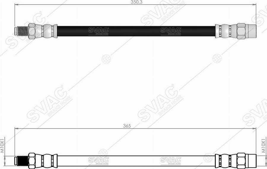 MOBILVERDE 50305940 - Flexible de frein cwaw.fr