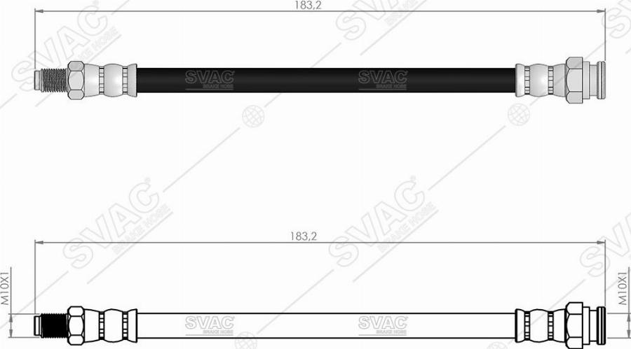 MOBILVERDE 50305941 - Flexible de frein cwaw.fr