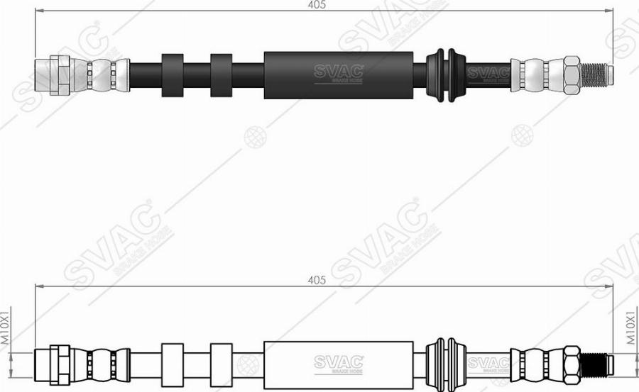 MOBILVERDE 50305958 - Flexible de frein cwaw.fr