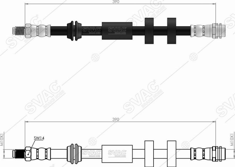 MOBILVERDE 50305957 - Flexible de frein cwaw.fr