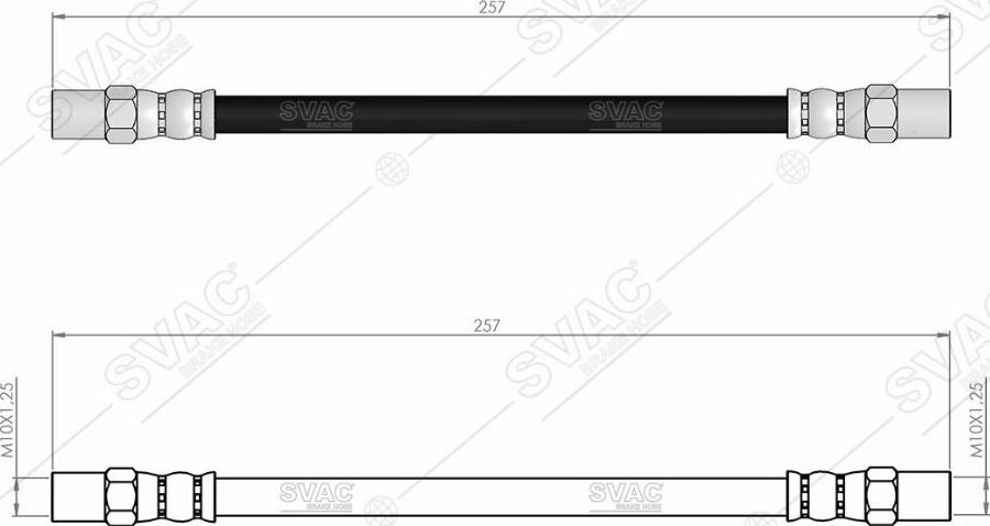 MOBILVERDE 50305983 - Flexible de frein cwaw.fr