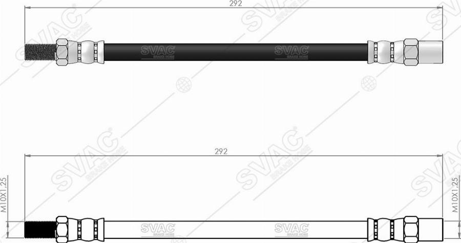 MOBILVERDE 50305987 - Flexible de frein cwaw.fr