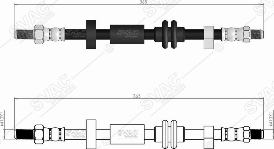 MOBILVERDE 50305939 - Flexible de frein cwaw.fr