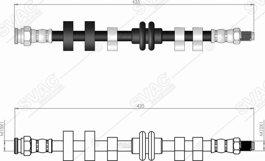 MOBILVERDE 50305929 - Flexible de frein cwaw.fr