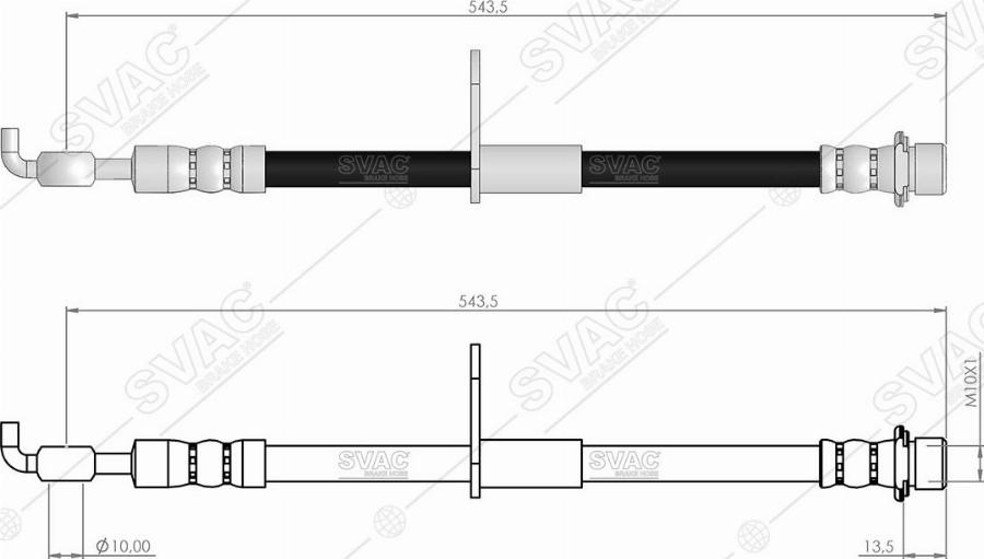 MOBILVERDE 50305417 - Flexible de frein cwaw.fr