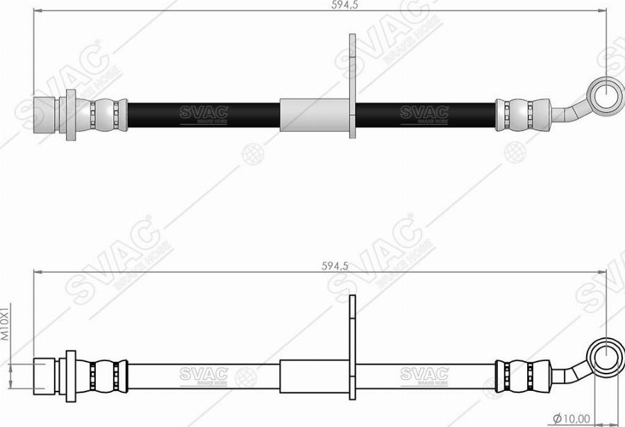 MOBILVERDE 50305595 - Flexible de frein cwaw.fr