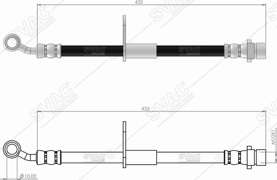 MOBILVERDE 50305656 - Flexible de frein cwaw.fr