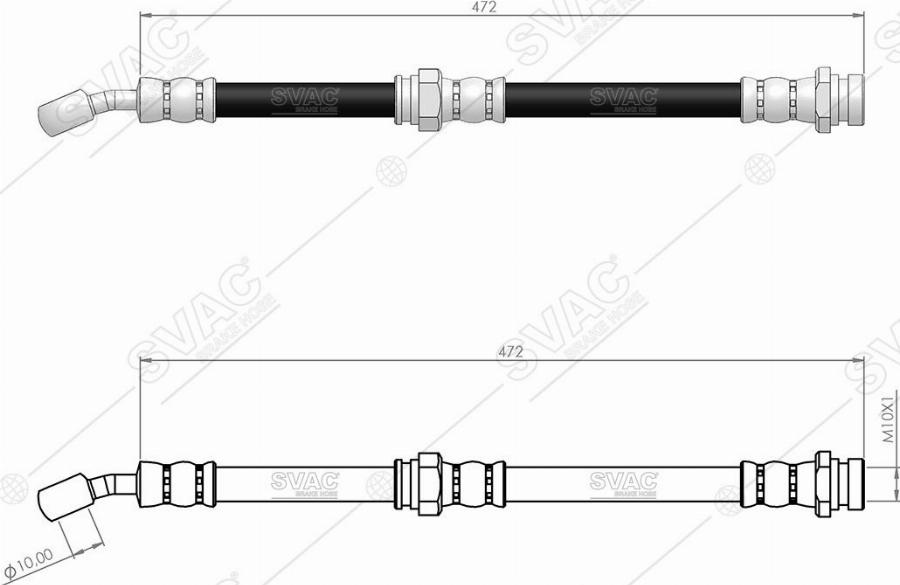 MOBILVERDE 50305681 - Flexible de frein cwaw.fr