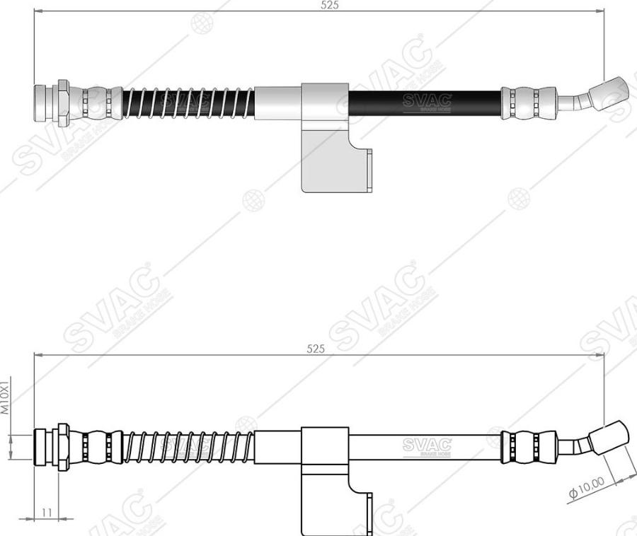 MOBILVERDE 50305677 - Flexible de frein cwaw.fr