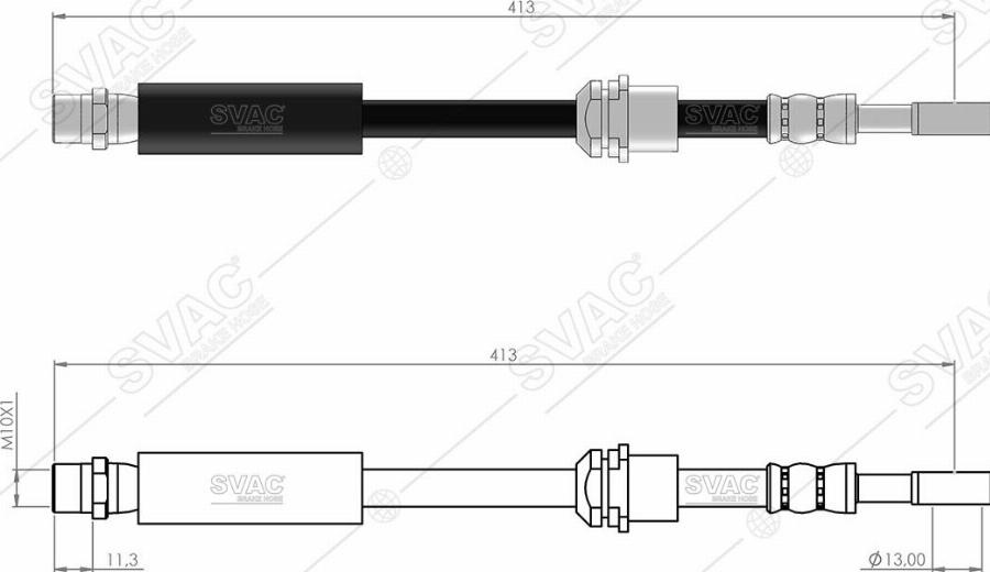 MOBILVERDE 50305856 - Flexible de frein cwaw.fr