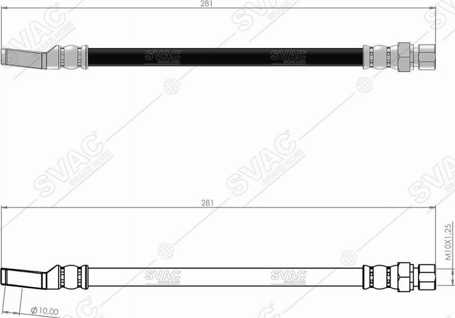 MOBILVERDE 50305884 - Flexible de frein cwaw.fr