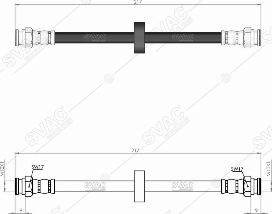 MOBILVERDE 50305885 - Flexible de frein cwaw.fr