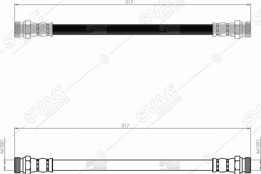 MOBILVERDE 50305826 - Flexible de frein cwaw.fr