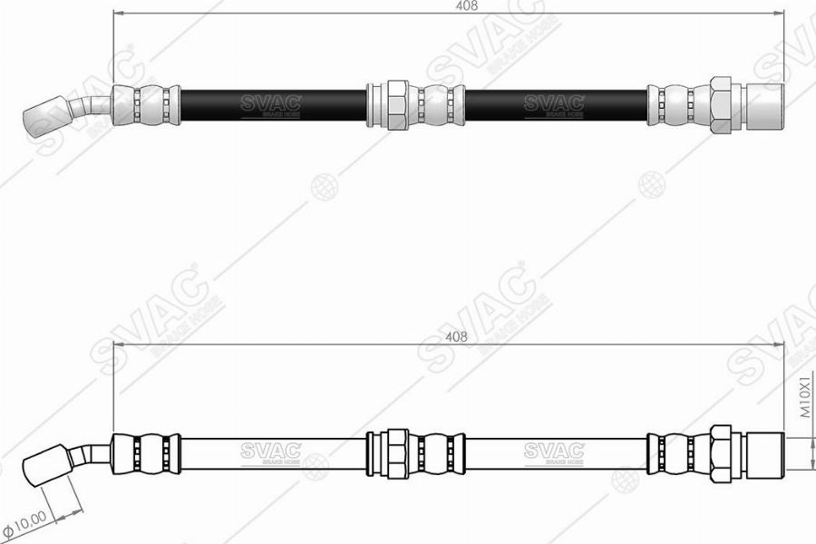 MOBILVERDE 50305823 - Flexible de frein cwaw.fr