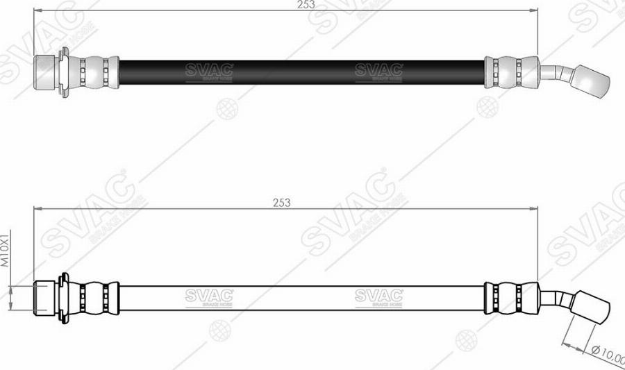 MOBILVERDE 50305397 - Flexible de frein cwaw.fr