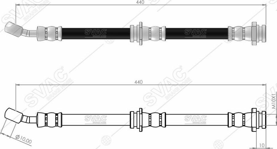 MOBILVERDE 50305296 - Flexible de frein cwaw.fr