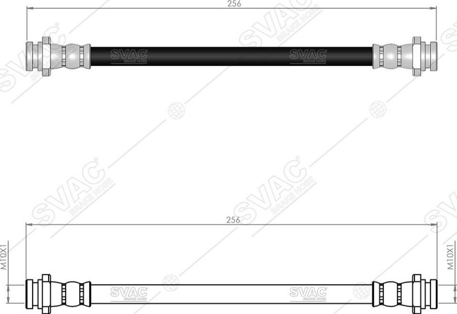 MOBILVERDE 50305291 - Flexible de frein cwaw.fr