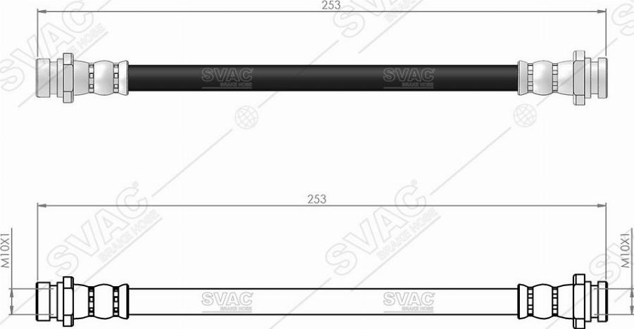 MOBILVERDE 50305277 - Flexible de frein cwaw.fr