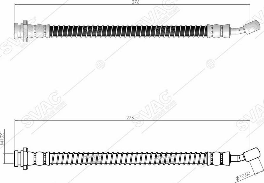 MOBILVERDE 50305799 - Flexible de frein cwaw.fr