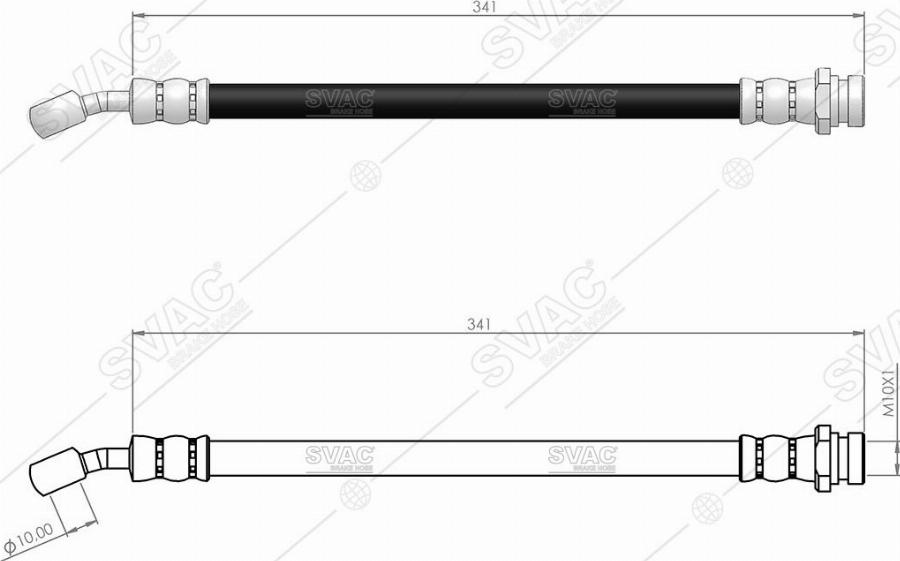 MOBILVERDE 50305754 - Flexible de frein cwaw.fr