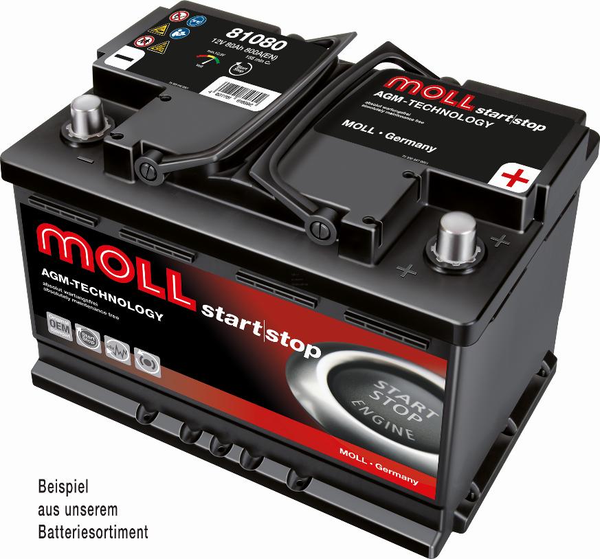 MOLLBATTERIEN 81070 - Batterie de démarrage cwaw.fr