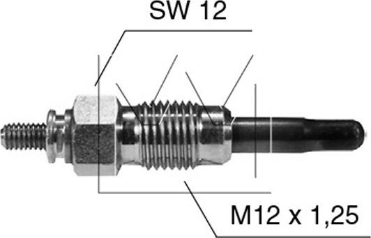 Monark 090 506 032 - Bougie de préchauffage cwaw.fr