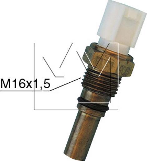 Monark 090605328 - Sonde de température, liquide de refroidissement cwaw.fr