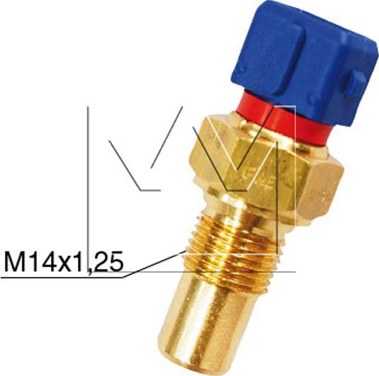 Monark 090600681 - Sonde de température, liquide de refroidissement cwaw.fr