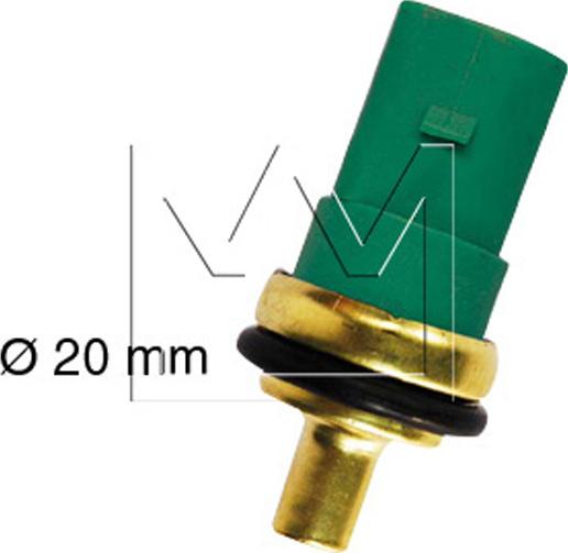 Monark 090600141 - Sonde de température, liquide de refroidissement cwaw.fr