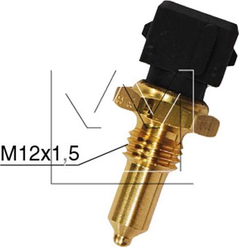 Monark 090600101 - Sonde de température, liquide de refroidissement cwaw.fr