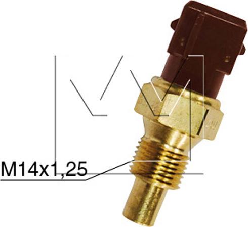 Monark 090600121 - Sonde de température, liquide de refroidissement cwaw.fr