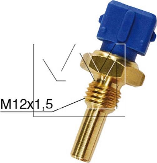 Monark 090600361 - Sonde de température, liquide de refroidissement cwaw.fr