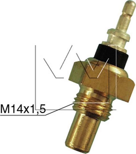 Monark 090600251 - Sonde de température, liquide de refroidissement cwaw.fr