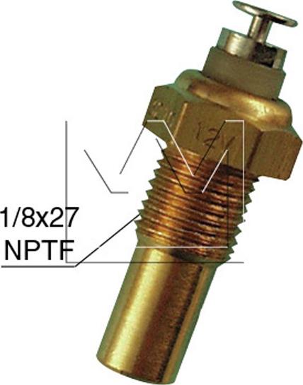 Monark 090600701 - Sonde de température, liquide de refroidissement cwaw.fr