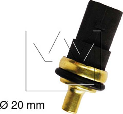 Monark 090600781 - Sonde de température, liquide de refroidissement cwaw.fr