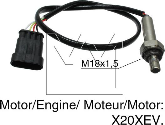 Monark 090670521 - Sonde lambda cwaw.fr