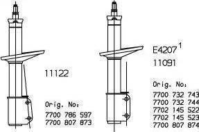 KYB 633080 - Amortisseur cwaw.fr