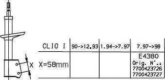 BOGE 32-E70-F - Amortisseur cwaw.fr