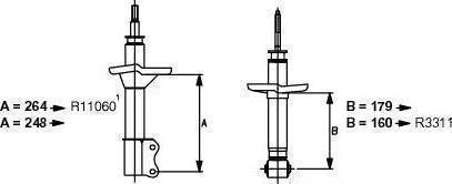 Monroe R3311 - Amortisseur cwaw.fr