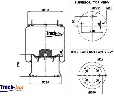 Montcada 0293160 - Ressort pneumatique, suspension pneumatique cwaw.fr