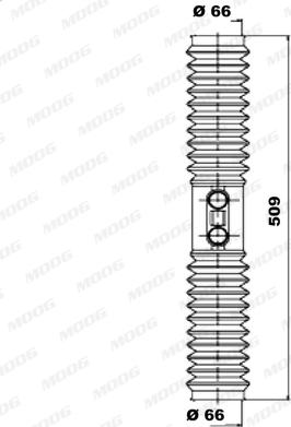 Moog K150064 - Jeu de joints-soufflets, direction cwaw.fr