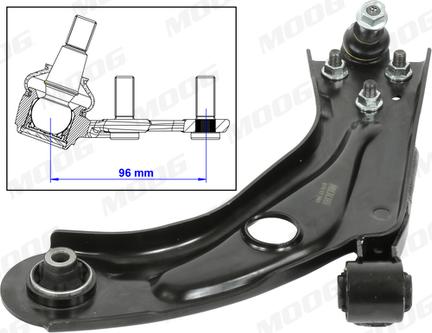 Moog PE-WP-14685 - Bras de liaison, suspension de roue cwaw.fr