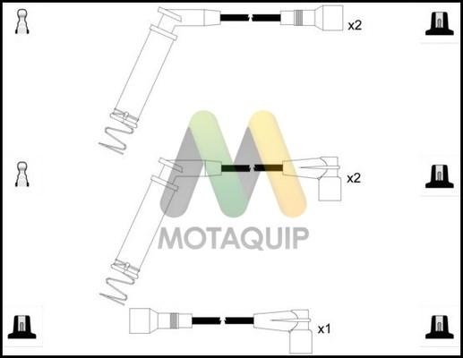 Motaquip LDRL1588 - Kit de câbles d'allumage cwaw.fr