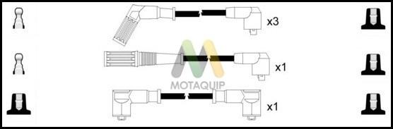 Motaquip LDRL1573 - Kit de câbles d'allumage cwaw.fr