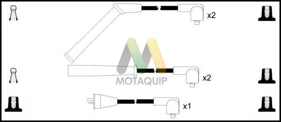 Motaquip LDRL1572 - Kit de câbles d'allumage cwaw.fr