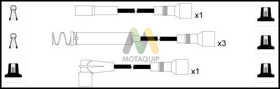 Motaquip LDRL1689 - Kit de câbles d'allumage cwaw.fr