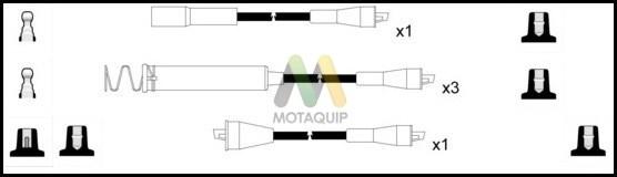 Motaquip LDRL1680 - Kit de câbles d'allumage cwaw.fr